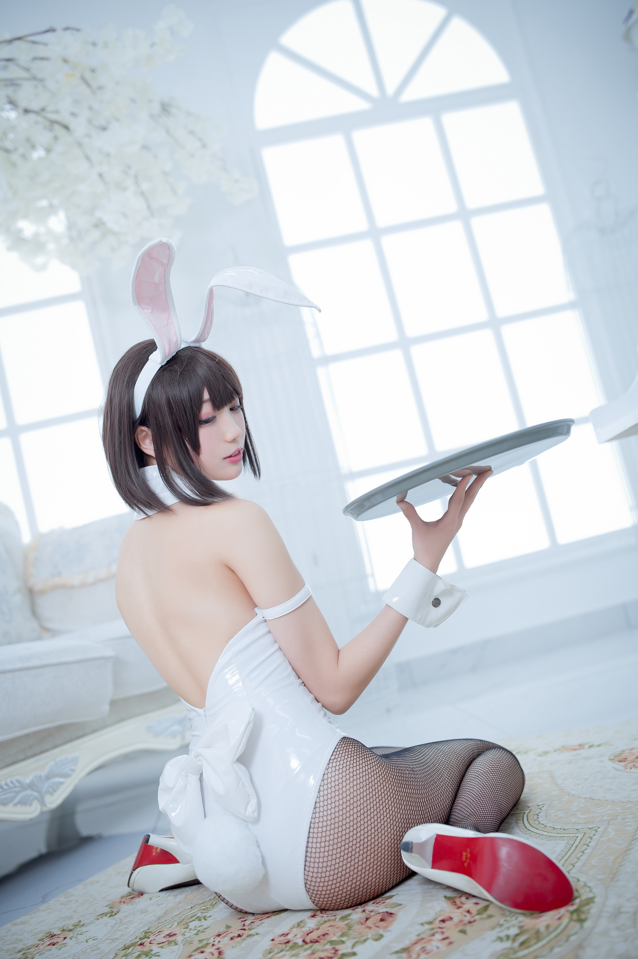 图片[1]-周叽是可爱兔兔 – NO.023 加藤惠兔女郎 [32P]-XikXak